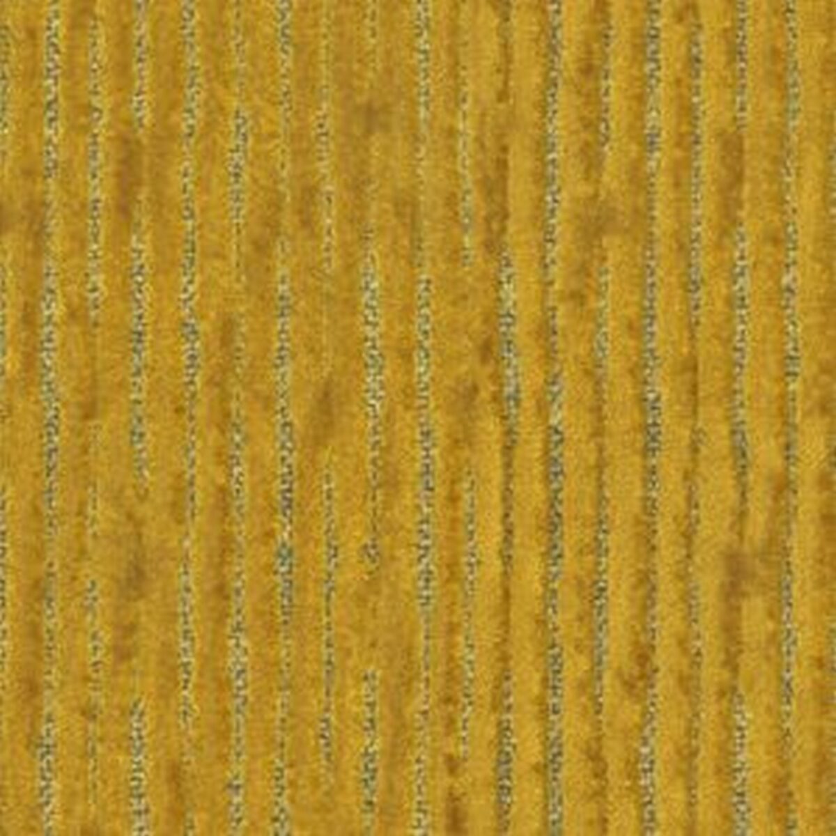 yellow striped velvet-chenille fabric from Wemyss