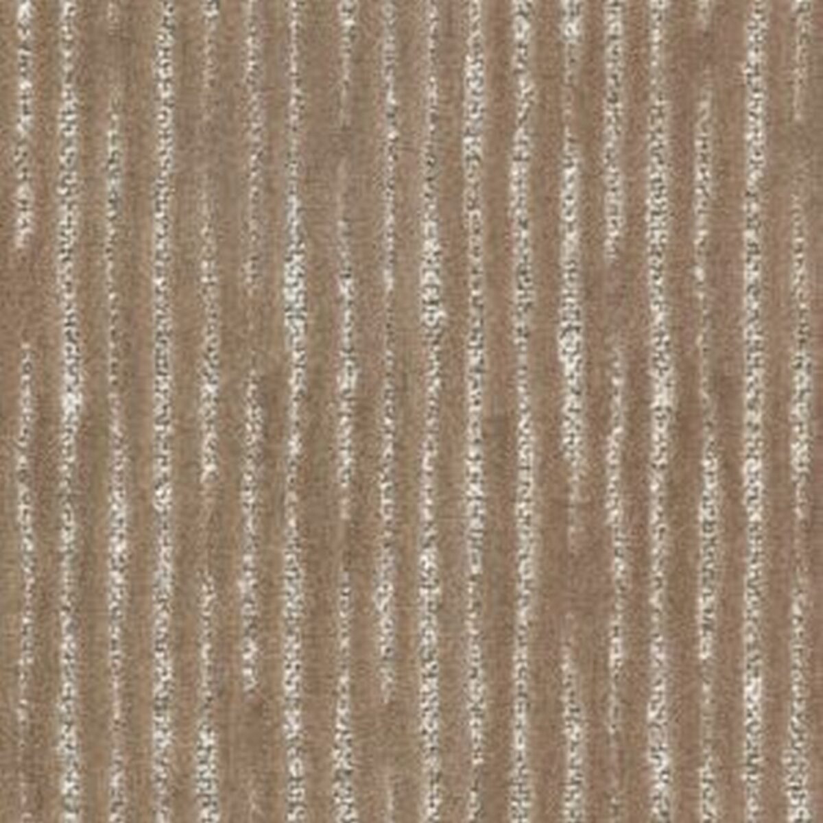 Soho Fabric - Fawn by neutral striped velvet-chenille fabric from Wemyss