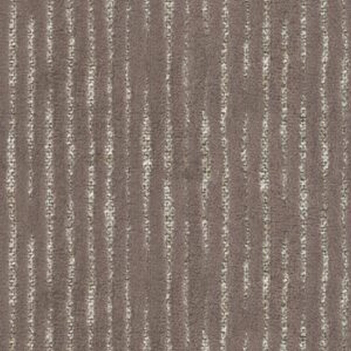 Soho Fabric - Mushroom by black-grey striped velvet-chenille fabric from Wemyss