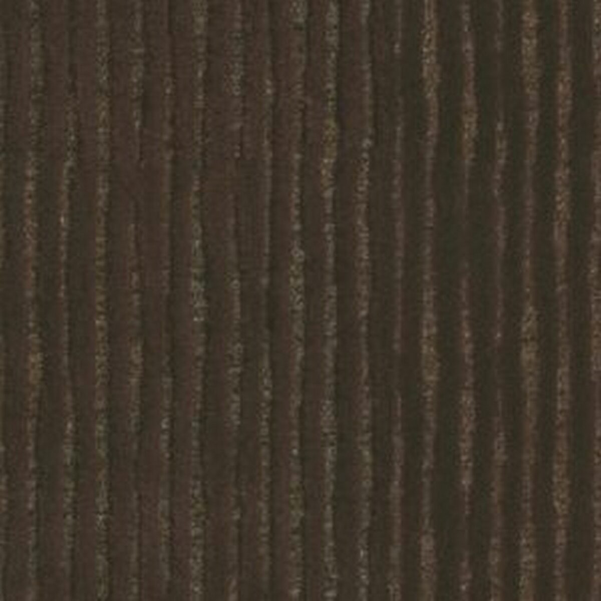 Soho Fabric - Chocolate by black-grey striped velvet-chenille fabric from Wemyss