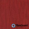 red plain velvet-chenille fabric from Wemyss