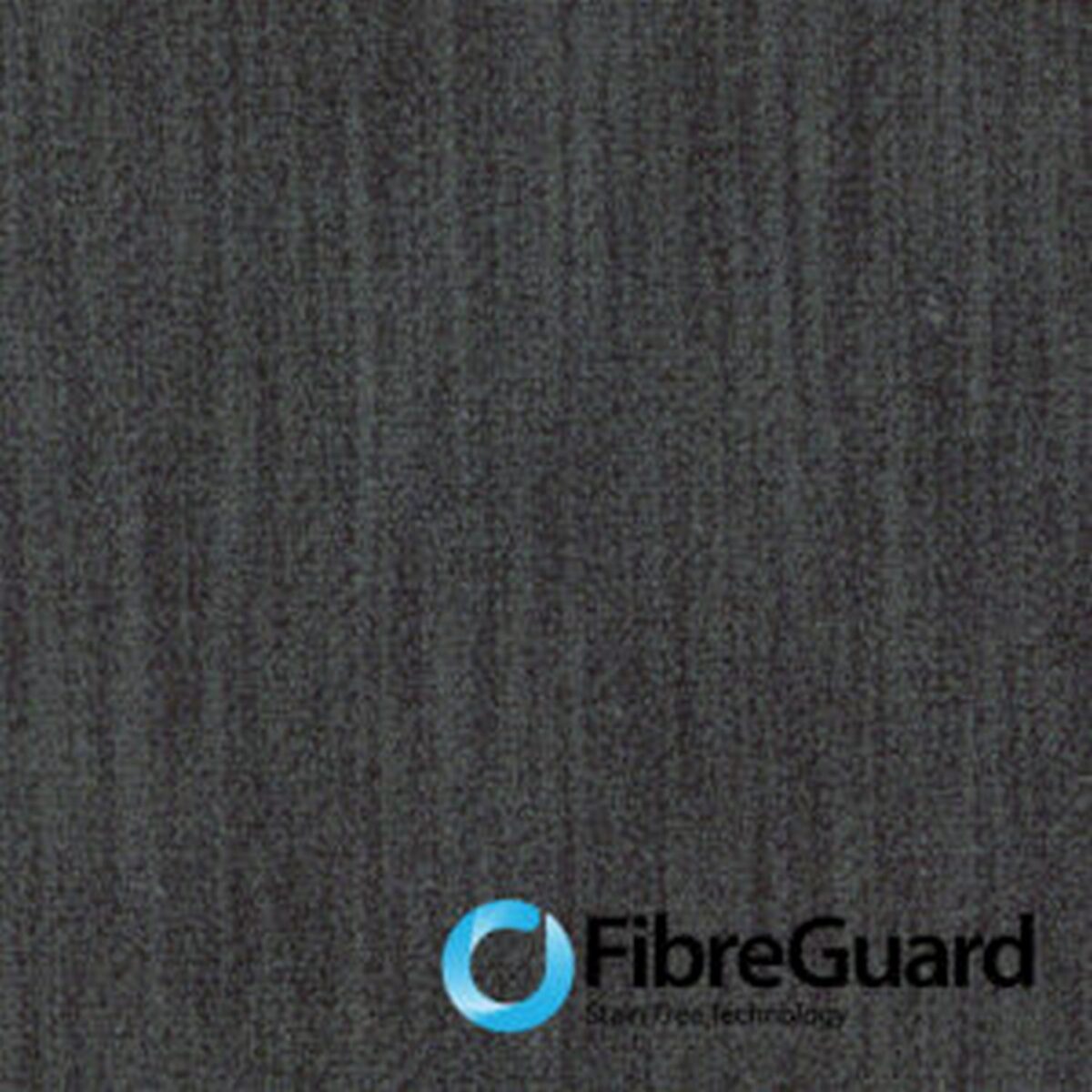 black-grey plain velvet-chenille fabric from Wemyss
