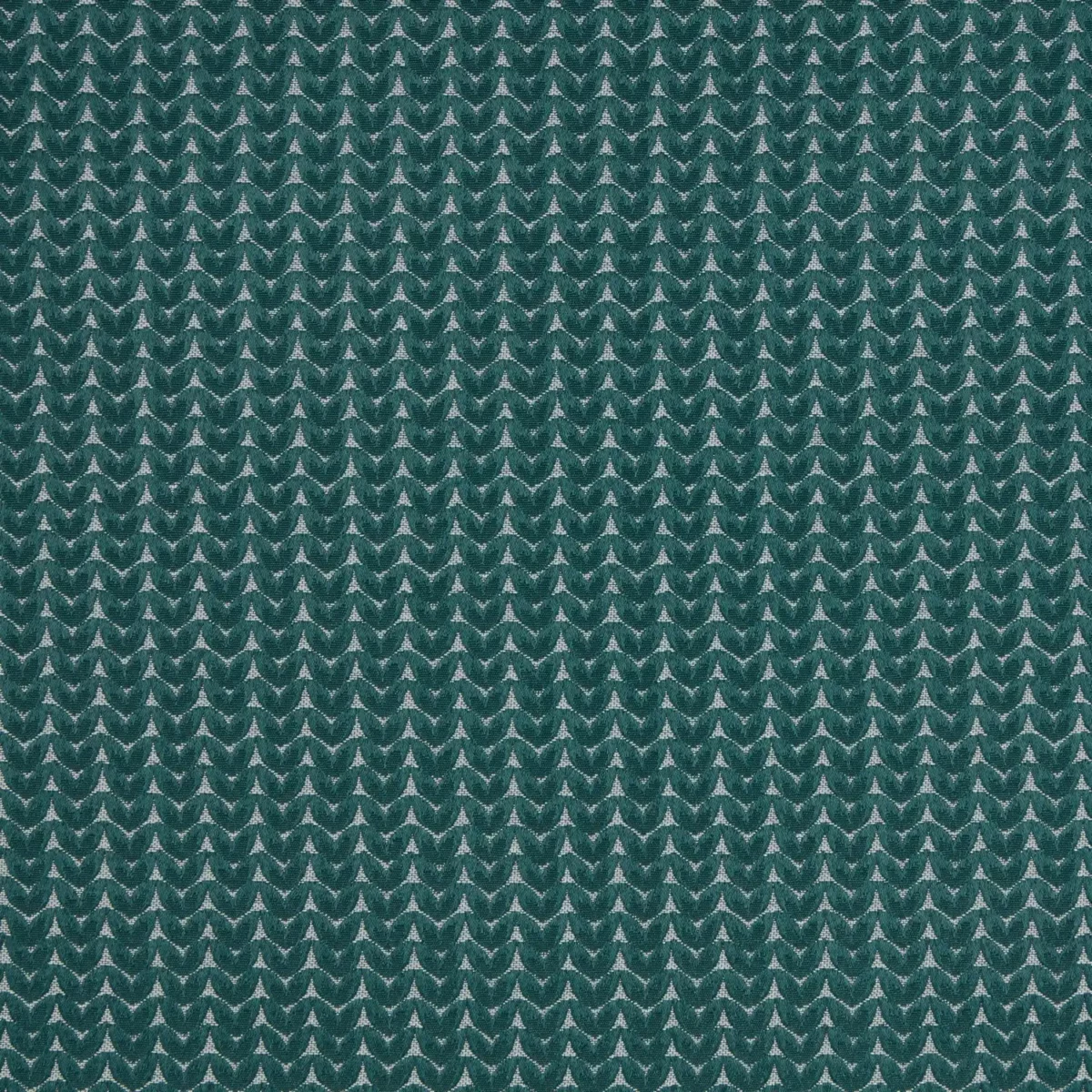 Opaline Fabric - Teal by green retro woven fabric from iLiv