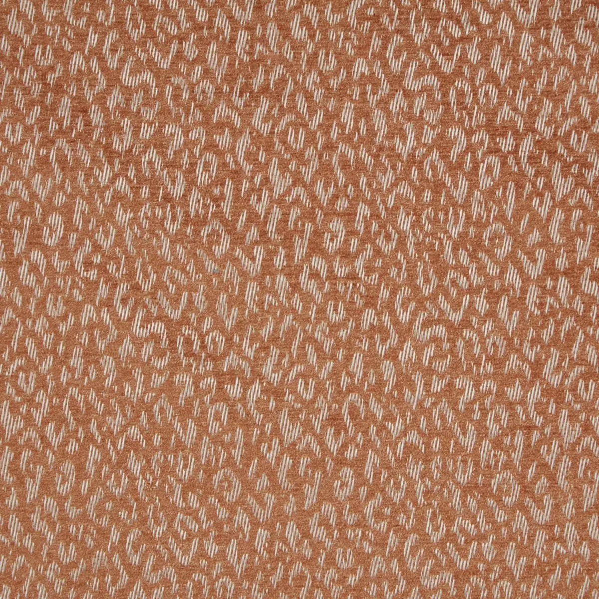 orange animal woven fabric from iLiv