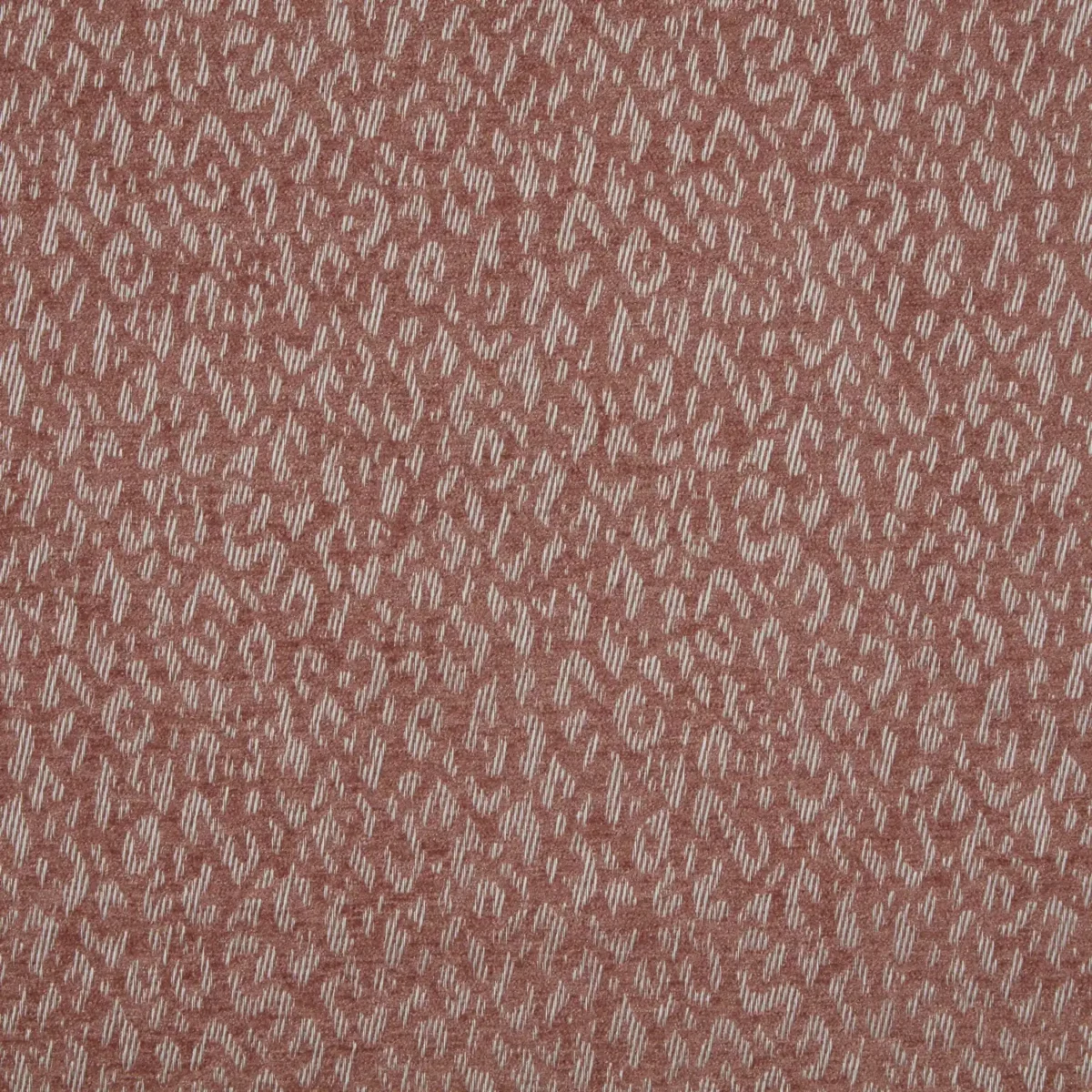 Wildcat Fabric - Blush by red animal woven fabric from iLiv