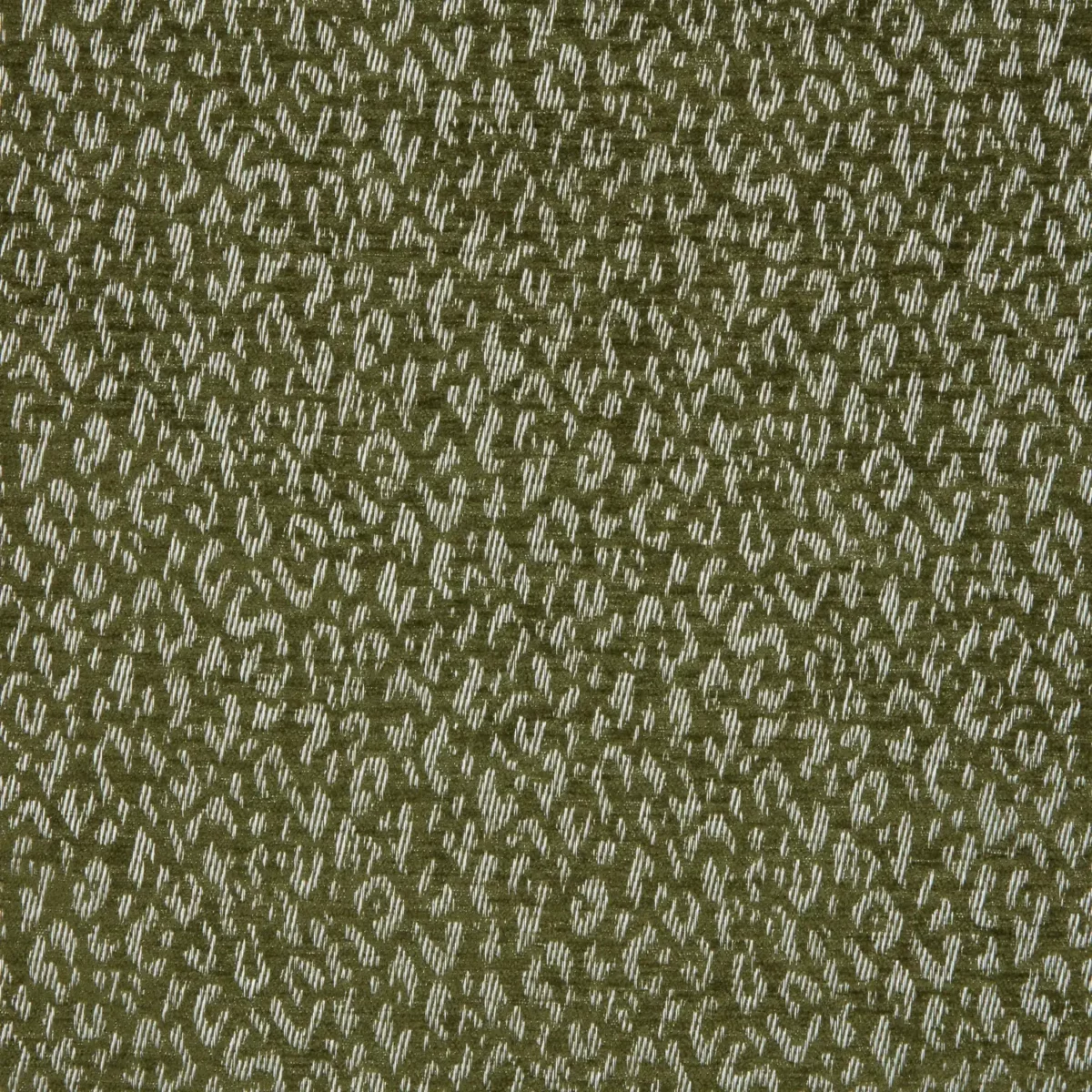 Wildcat Fabric - Juniper by green animal woven fabric from iLiv