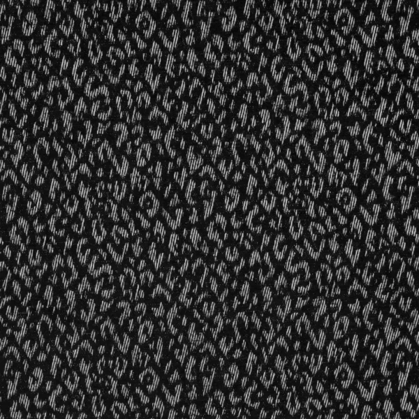 Wildcat Fabric - Noir by black-grey animal woven fabric from iLiv