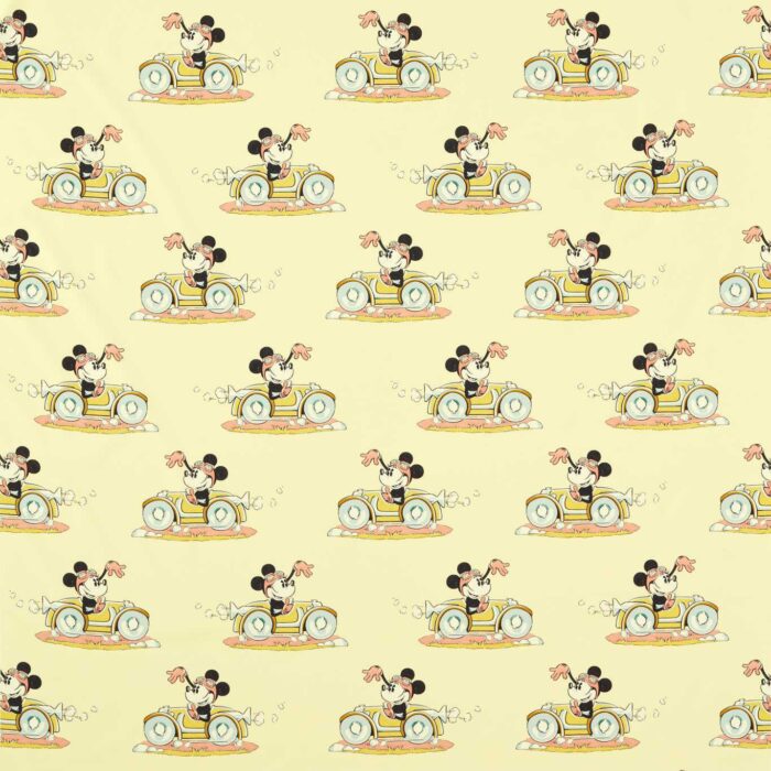 Minnie On The Move Fabric - Sherbet swatch
