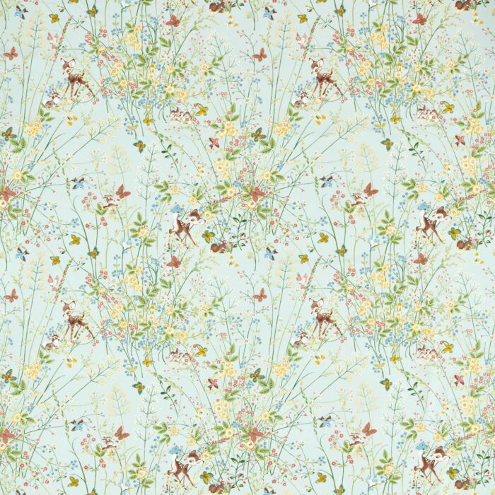 Bambi Fabric - Sea Salt swatch