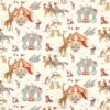 multicolour children's cotton fabric from Disney Home X Sanderson
