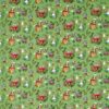 green children's cotton fabric from Disney Home X Sanderson