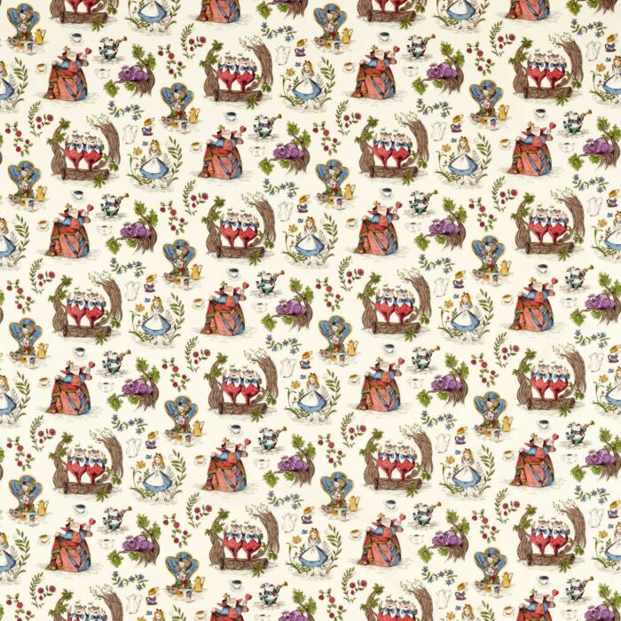 Alice In Wonderland Fabric - Hundreds & Thousands – Hundreds & Thousands swatch