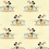 yellow children's wallpaper from disney home x sanderson