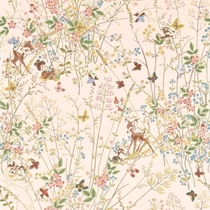 Bambi Wallpaper - Neapolitan swatch