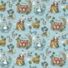 blue children's wallpaper from disney home x sanderson