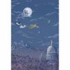 blue children's wallpaper from disney home x sanderson