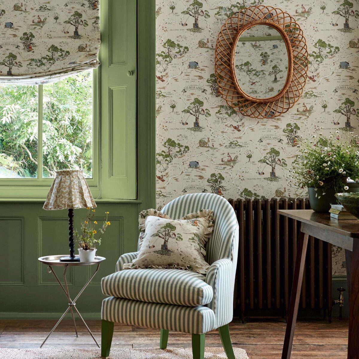 Hundred Acre Wood Wallpaper - Cashew by Hundred Acre Wood Wallpaper - Cashew from