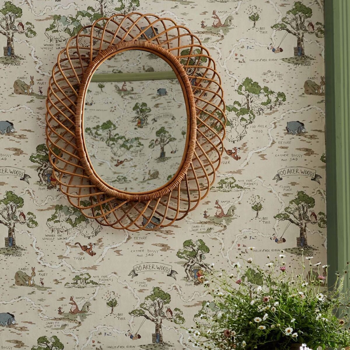 Hundred Acre Wood Wallpaper - Cashew by Hundred Acre Wood Wallpaper - Cashew from