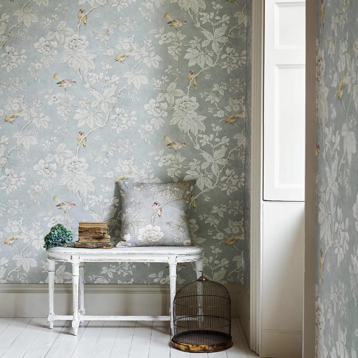 Chiswick Grove Wallpaper - Gold by Chiswick Grove Wallpaper - Gold from