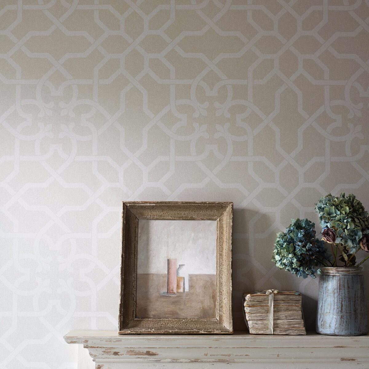Mawton Wallpaper - Chalk / Ivory by Mawton Wallpaper - Chalk / Ivory from