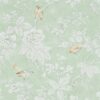 green animal wallpaper from sanderson