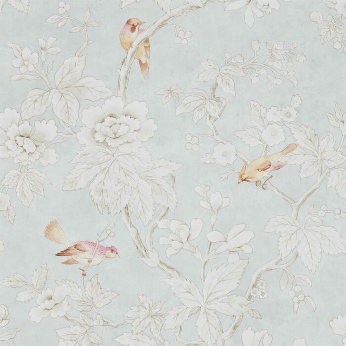 Chiswick Grove Wallpaper - Silver swatch