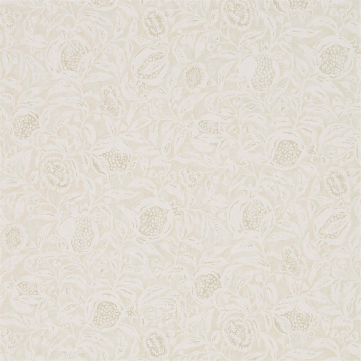 Annandale Wallpaper - Ivory / Stone by neutral botanical wallpaper from sanderson