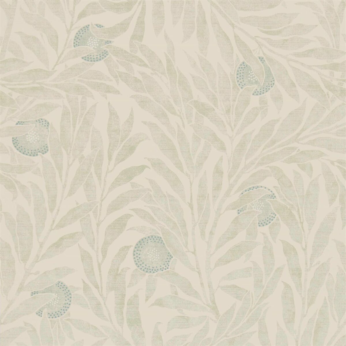 neutral botanical wallpaper from sanderson