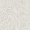 black-grey botanical wallpaper from sanderson