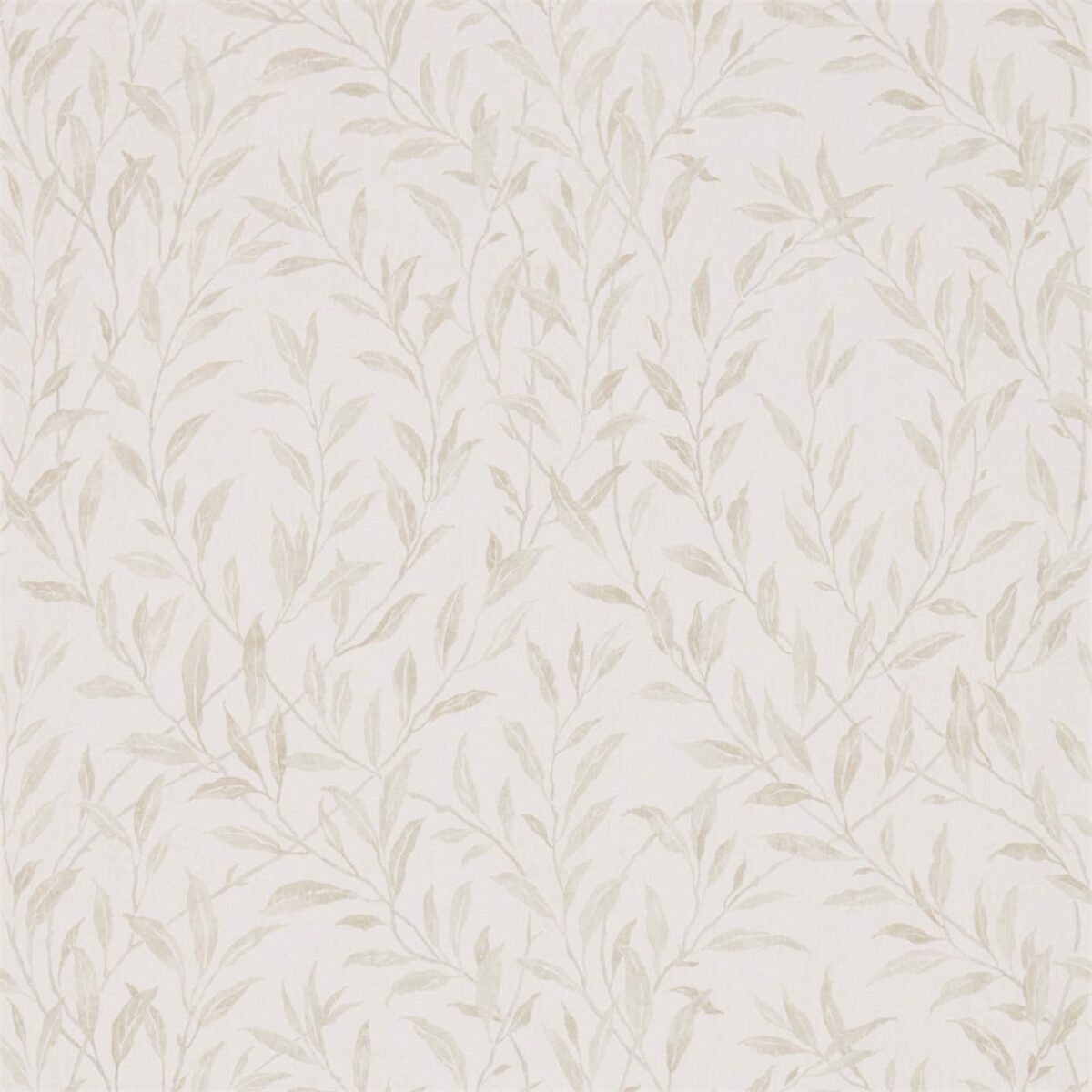 Osier Wallpaper - Ivory / Stone by neutral botanical wallpaper from sanderson