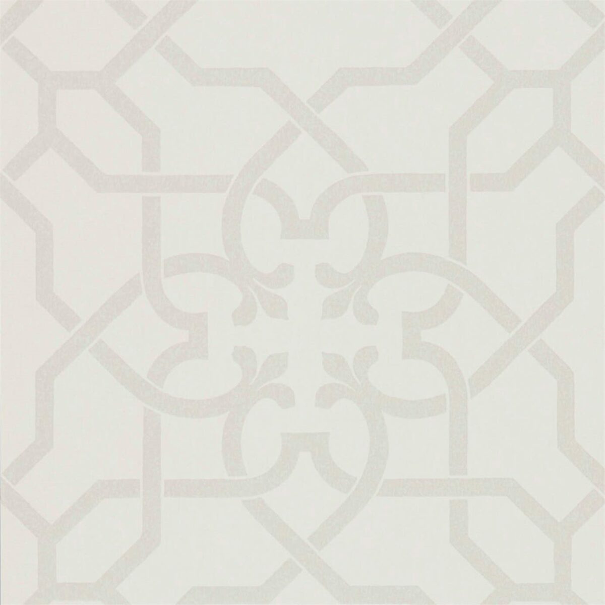 neutral geometric wallpaper from sanderson