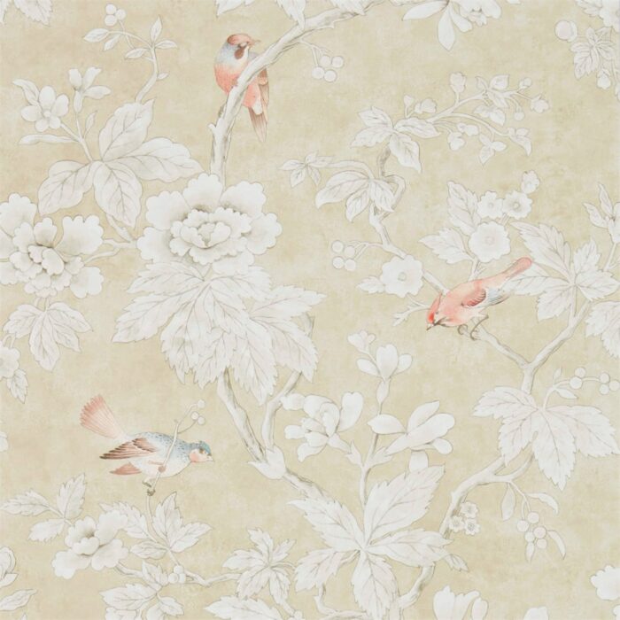 Chiswick Grove Wallpaper - Gold swatch