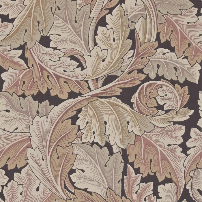 Acanthus Wallpaper - Terracotta swatch