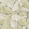 green botanical wallpaper from william morris & co