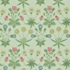 green botanical wallpaper from william morris & co