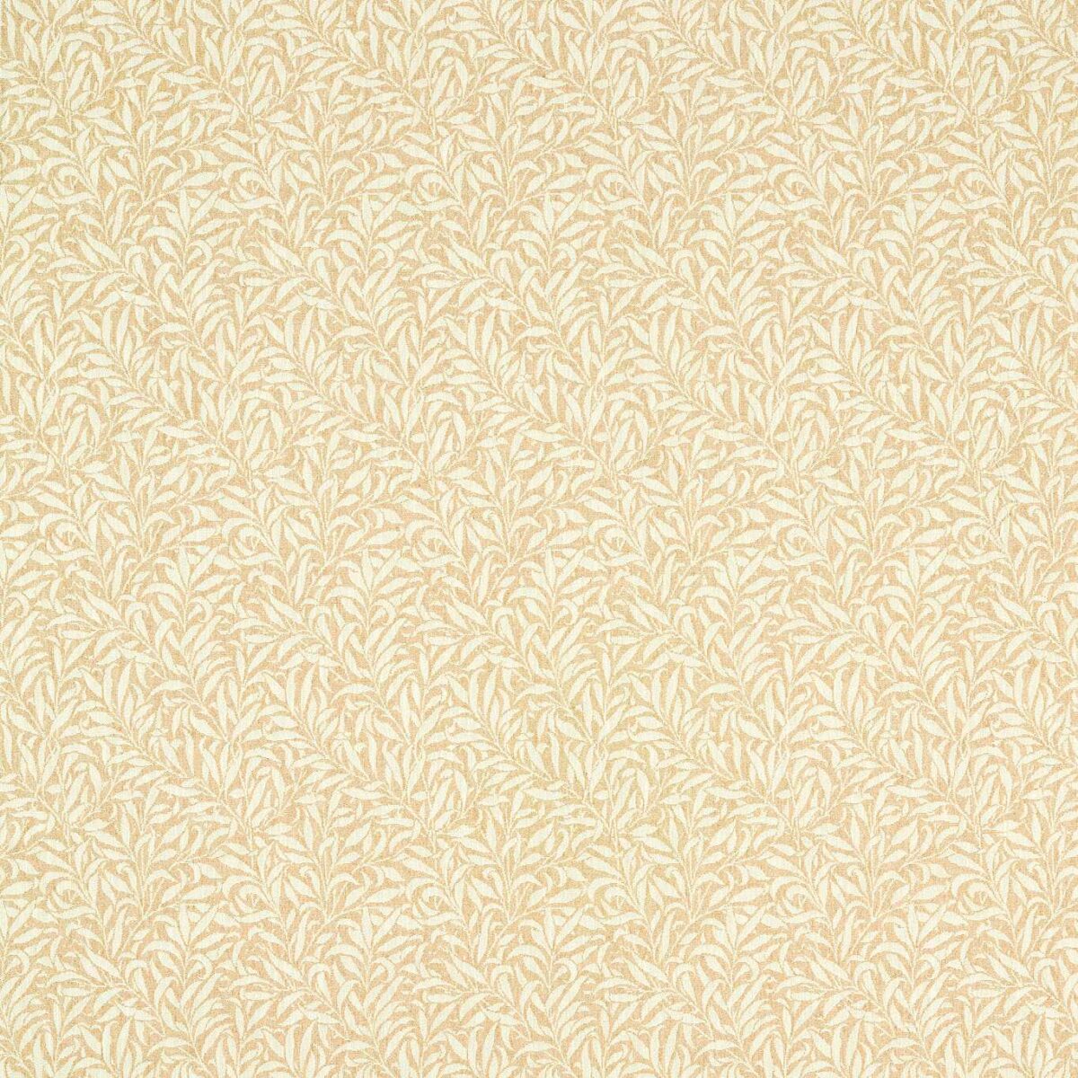 Pure Willow Boughs Weave Fabric - Sunflower by yellow botanical woven fabric from William Morris & Co