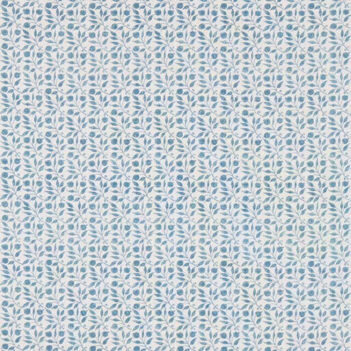 Rosehip Fabric - Mineral Blue swatch