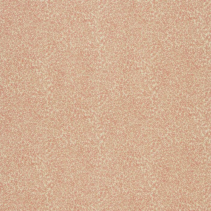 Lily Leaf Fabric - Red swatch