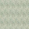 green botanical cotton fabric from William Morris & Co