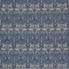 blue botanical linen fabric from William Morris & Co