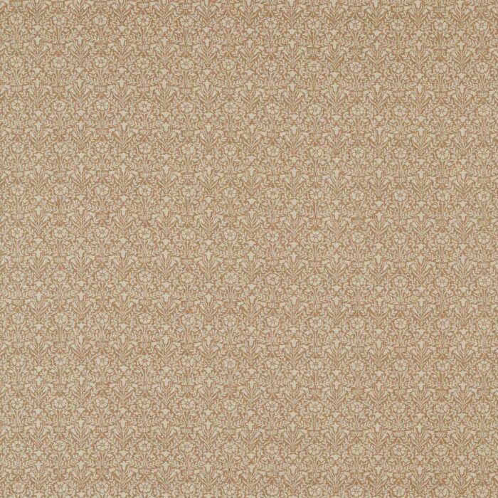 Bellflowers Weave Fabric - Wheat swatch