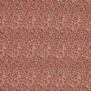 red botanical cotton fabric from William Morris & Co