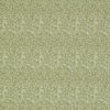 green botanical cotton fabric from William Morris & Co