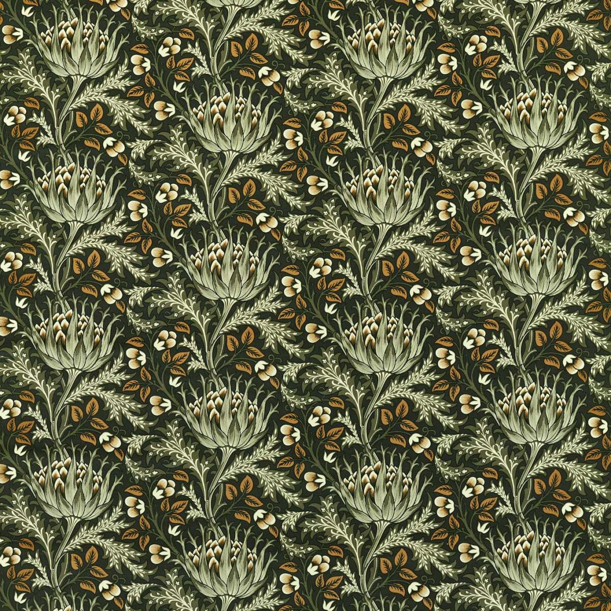 Artichoke Velvet Fabric - Tump from