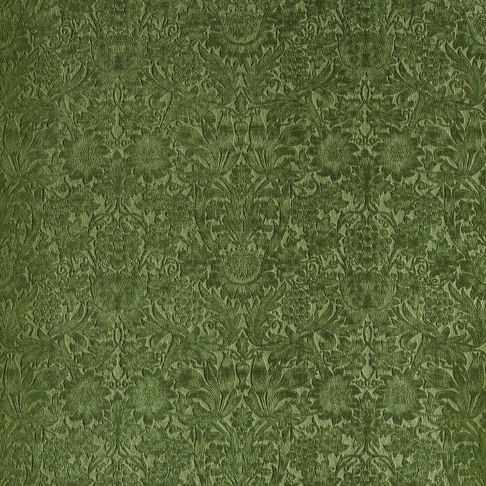 Sunflower Caffoy Velvet Fabric - Tump swatch
