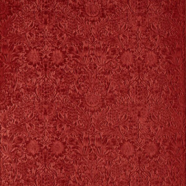 Sunflower Caffoy Velvet Fabric - Barbed Berry by Sunflower Caffoy Velvet Fabric - Barbed Berry from