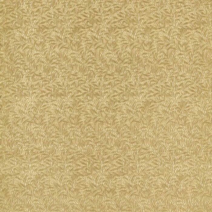 Willow Boughs Caffoy Velvet Fabric - Citrus Stone swatch