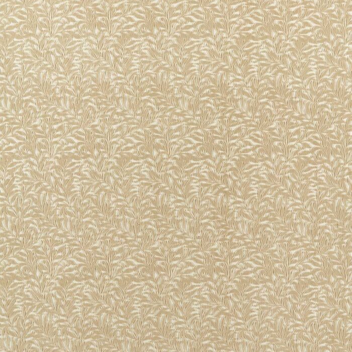Willow Boughs Caffoy Velvet Fabric - Pearwood swatch