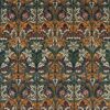 multicolour botanical velvet-chenille fabric from William Morris & Co