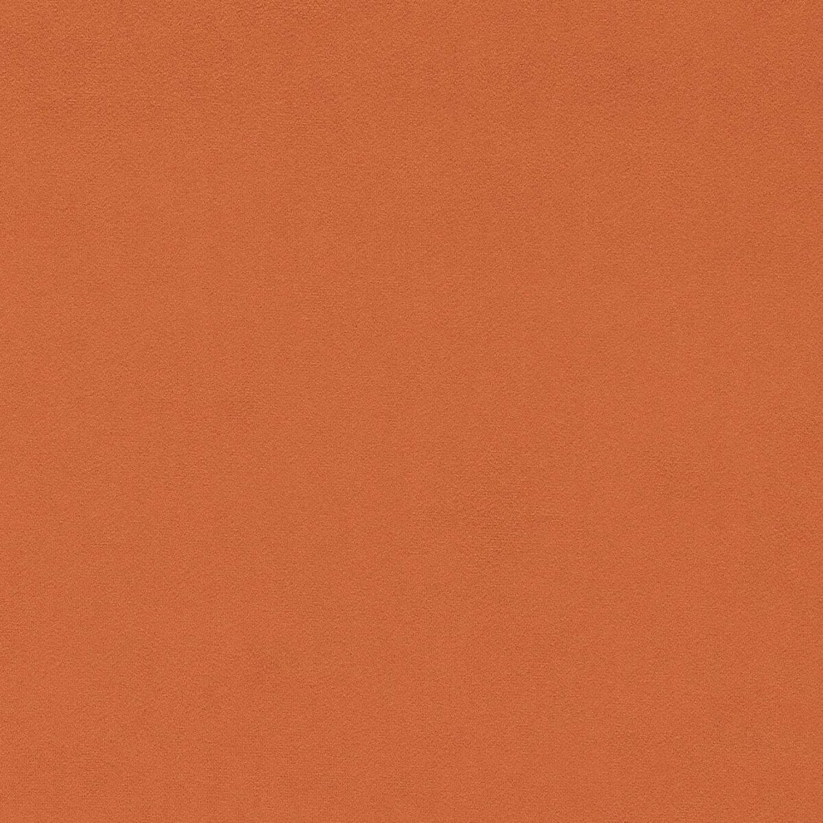 orange plain velvet-chenille fabric from William Morris & Co